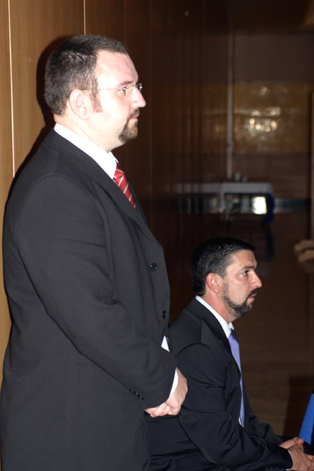 Paco Terrones y Jose Manuel Artacho, Vicepresidente de Singilia Barba